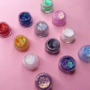 High Pigment Long Lasting Waterproof Glitter <strong>Eyeshadow</strong> Single Cruelty Free Vegan Private Label <strong>Shimmer</strong> <strong>Eyeshadow</strong> - Product Image 3