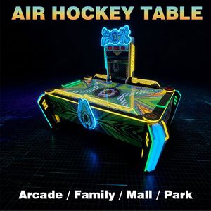 Air Hockey Custom Mdf Cabinet <b>Machine</b> With Strong Air Motor Smooth Surface Club Hockey Game Table - Product Image 2