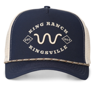 Gorras Trucker Ajustables Personalizadas con 5 Paneles y Diseño 3D Integrado de King Ranch, Kingsville, Texas, Sin Tarifa