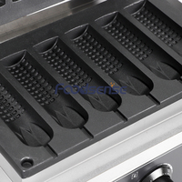 Gaufre en forme de pin, de maïs, de pin, gaufre numérique, 6 bâtonnets, Machine croustillante, Machine pour hot-Dog, prix d'usine