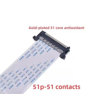 0.5mm 41pin 51pin 4K HDTV LVDS cavo nastro di alta qualità AWM 20706 <span class=keywords><strong>20861</strong></span> 105C 60V VW-1 41P 51P in avanti - Product Image 2