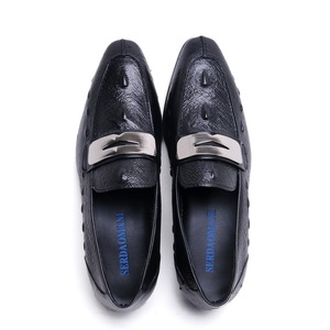 Zapatos de Hombre Transpirables con Punta Cerrada, Impermeables, de Cuero, con Cordones, Formales de Negocios, Planos, Casuales, para Exteriores, Talla Grande - Product Image 5