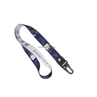 Lanières personnalisées en polyester pour sublimation, vierges, à impression par transfert thermique, avec logo sur mesure, prix usine