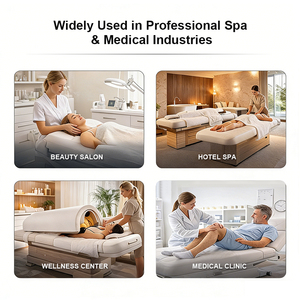 เตียงนวดปรับระดับได้แบบพกพาสำหรับสปาเสริมความงาม ทำทรีทเมนท์ แว็กซ์ขน ราคาส่งถูกจากไทย - Product Image 6