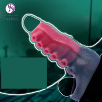 Juego de consoladores de tentáculo de pulpo, producto sexual para adultos, suave con ventosa fuerte, bloqueo de semen efectivo, consolador portátil para hombre, condón