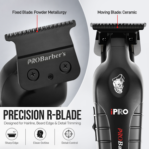 Tagliacapelli IPRO 7000RPM Elettrodomestici per la Rimozione dei Peli Batteria 1200mAh Lama in DLC Tosatrice Professionale da Barbiere - Product Image 4