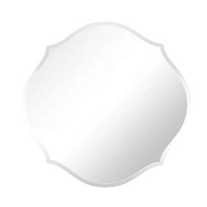 <span class=keywords><strong>Miroir</strong></span> mural en verre de forme irrégulière moderne avec cadre en métal, <span class=keywords><strong>miroir</strong></span> de courtoisie portable pour la maison et la salle de bain - Product Image 3