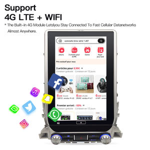 STWEI 13.8\" para Toyota Land Cruiser LC200 2016-2019, Pantalla Multimedia Tesla, Radio para Auto, GPS, Navegación, Reproductor de Video, Carplay - Product Image 6