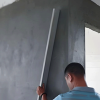 Règle à plâtre en alliage d'aluminium série 6000, durable et légère, pour profilés d'extrusion, avec services de pliage et de découpe