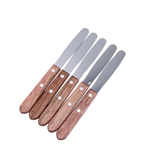 <span class=keywords><strong>Espátula</strong></span> y Cuchillo <span class=keywords><strong>de</strong></span> Mezcla para <span class=keywords><strong>Laboratorio</strong></span> Dental con Mango <span class=keywords><strong>de</strong></span> Madera y Construcción Metálica, Herramientas para Cera - Product Image 1