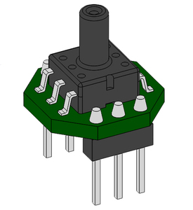 0-500kpa 아날로그 증폭 소형 MEMS 압력 센서 XGZP6847A 500kpg, 에어컨용 압력 스위치 센서 - Product Image 6