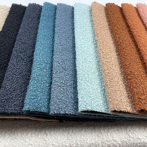 Chất Lượng Cao Thiết Kế Mới Đồng Bằng Boucle Teddy Vải Bọc <span class=keywords><strong>Sherpa</strong></span> Lông Cừu Vải 100% Polyester Home Deco Dệt - Product Image 4