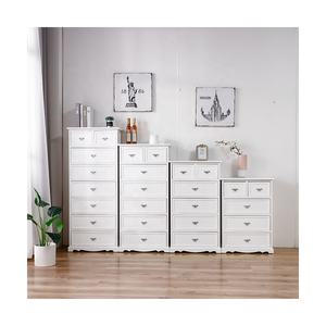 Fine Quality Solid Wooden Simple Cabinet Storage Chest Of 8 Drawers In The Living Room
