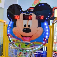 Machine de basket-ball électronique à pièces, machine de loterie pour enfants d'intérieur, simulant un tir réel, centre de divertissement, best-seller