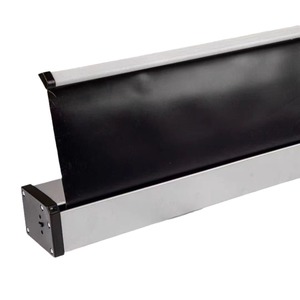 Sang trọng sắt đen cuộn lên biểu ngữ đứng thiết kế 85x200cm cơ sở rộng có thể thu vào biểu ngữ đứng - Product Image 4