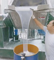 Silicone liquide translucide résistant aux hautes températures, dureté Shore 0-60A, qualité moulage, matière première alimentaire, ignifuge