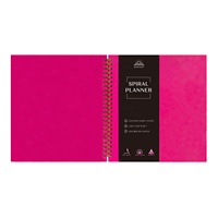 Planificateurs en spirale à couverture rigide de taille B5 au design personnalisé avec poche en papier, bande de ventre et pages de lignes détachables