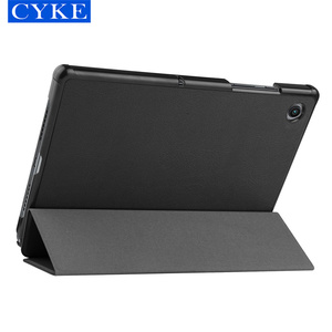 CYKE nuovo Trifold cuoio dell'unità di elaborazione 10.5 pollici Flip Fold Tablet Case per <span class=keywords><strong>Samsung</strong></span> Galaxy <span class=keywords><strong>Tab</strong></span> <span class=keywords><strong>A8</strong></span> 2021 SM X200 X205 SM-X200 copertina rigida - Product Image 4