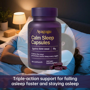 Cápsulas de L-Teanina de 100 mg, Fórmula OEM, Cápsulas de Melatonina para Favorecer el Sueño, para Marcas de Suplementos para la Salud - Product Image 6