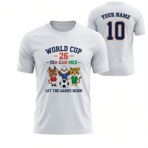 T-shirt unisex per tifosi di calcio internazionali, girocollo, manica corta, sportiva, casual, con grafica - Product Image 2