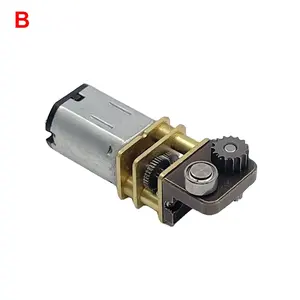 마이크로 12mm N20 풀 메탈 기어박스 기어 모터 직각 DC 3V 3.7V 5V 저속 감속 엔진 3D 프린팅 프린터 펜용 - Product Image 5