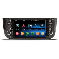 Erisin ES6561P Android 14 IPS DSP Lecteur multimédia pour voiture avec amplificateur et OBD2 GPS 4G WiFi pour Fiat Grande Punto Autoradio