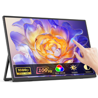 Monitor Portátil Eimio de 21.5 Pulgadas con Pantalla Táctil, Panel IPS, Puerto Tipo-C, Plug and Play, Extensor de Monitor para Laptop, Directo de Fábrica, OEM