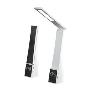 Led Desk Lamp With Bluetooth Alarm <b>Clock</b> Temperature Stepless Dimming USB Charging <b>Night</b> <b>Light</b> Eye-Protection Reading Lamps - Product Image 3