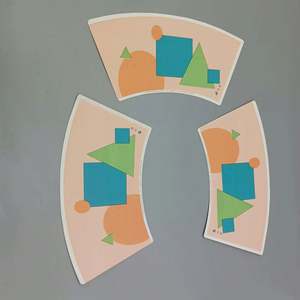 Vaso de papel impermeable de grado alimenticio con una sola capa, impreso en 3-5 colores, PE de doble cara para aperitivos y fideos, precio de fábrica - Product Image 6