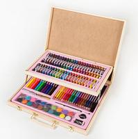 Ensemble d'art de luxe pour enfants, kit d'artiste Bonvada, comprend des crayons à l'eau, des feutres de couleur, des crayons de couleur, couleurs assorties, DIY