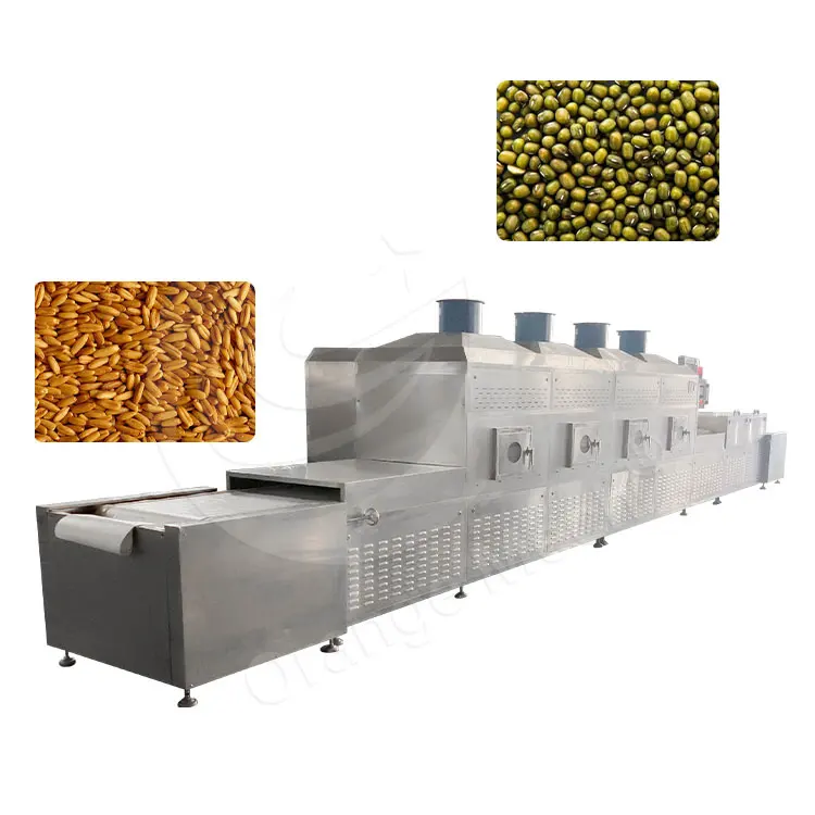 Secador de microondas de túnel de papel de pulpa ORME 150kw Stevia Dry Rice Noodle Gin Machine 100kw para semillas de algodón