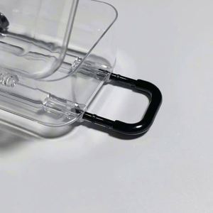 Transparent Mini Suitcase Jewelry Storage Box for Hair Accessories - Custom Decorative Candy Container - Product Image 4
