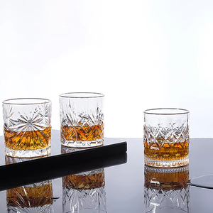 Nhà Máy Bán Hàng Trực Tiếp Rõ Ràng Pha Lê Whiskey Lowball Shot Rock <span class=keywords><strong>Cup</strong></span> Nếm Kính Whiskey <span class=keywords><strong>Cup</strong></span> - Product Image 1