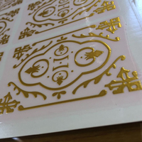 Matériaux de sérigraphie Impression par transfert d'eau Encre d'amorçage à feuille chaude pour autocollant de décalcomanie