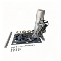 Moteur asynchrone Weiyu AC1500 208 240V monophasé 200W 20RPM étanche IE4 50Hz pour porte de volet roulant
