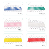 Module LED 6013 12V amélioré 2835, module lumineux à 3 LED, injection de lumière, module L, conforme RoHS, étanche IP65