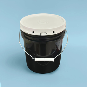 Seau <span class=keywords><strong>en</strong></span> plastique de 1,3 <span class=keywords><strong>gallon</strong></span>/5 litres avec couvercle, épaissi <span class=keywords><strong>60</strong></span> mil, de qualité alimentaire, à large ouverture, durable, hermétique - Product Image 5