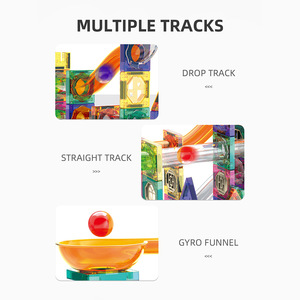 Quà Tặng trẻ em theo dõi bóng khối cha mẹ con lắp ráp câu đố đồ chơi Quà Tặng 3-6 tuổi đồ chơi trẻ em Unisex - Product Image 3