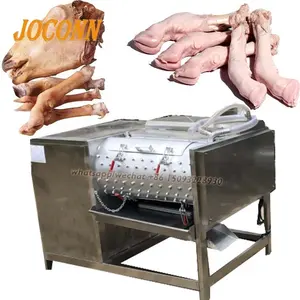 commercial goat head blanching epilating machine/ goat lamb sheep feet hairing removing machine /sheep hoof hair shaving beating