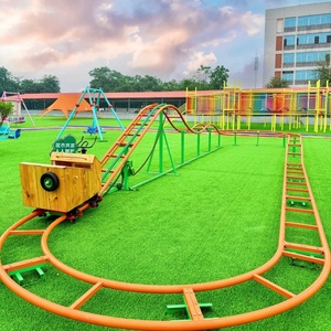 Atracciones de Parque Temático al Aire Libre: Montaña Rusa, Paseo Espacial y Bicicletas Humanas - Product Image 6