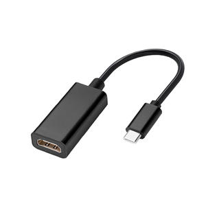 2022 جديد OEM مخصصة أسود اللون 1080P نوع c إلى HDMI شاحن أنثي كابل ABS قذيفة دعم صوت الوطن و أجهزة الفيديو الأخرى - Product Image 2