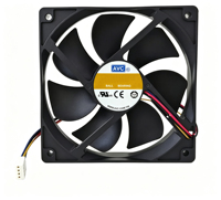 Ventilador de Refrigeración Original AVC 12V 24V DC12V 0.7A EC AC 90x90x25mm 9025 9CM para CPU, Chasis, Gran Volumen de Aire, Disipación de Calor, DS09225T12U
