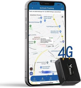 WINNES Mini traceur GPS étanche pour voitures, bateaux, motos avec application Android, visualisation 4G GSM, dispositifs de suivi de voiture - Product Image 1
