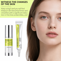 OEM ODM Vitamine A Rétinol Aldehyde Emballage Scellé Hydratant Raffermissant Soin Naturel pour les Yeux Peau Normale
