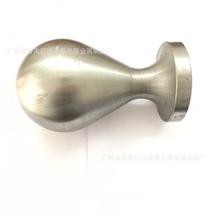 Remate de barra de cortina Juguanglong, hecho a medida, torneado de espejo con tolerancia de 0.005, mecanizado CNC en torno - Product Image 1