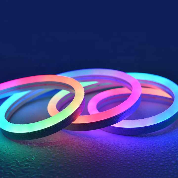 DMX Neon LED Flex Light - Addressable 12V Neon Rope Light ODM