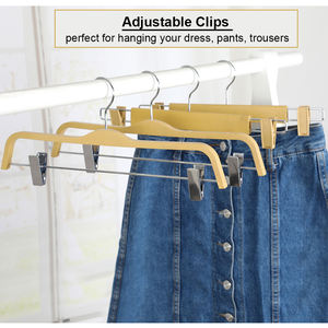 ידידותית לסביבה באיכות גבוהה עמיד חיטה קש צהוב מכנסיים מכנסיים בגדי קולב - Product Image 2