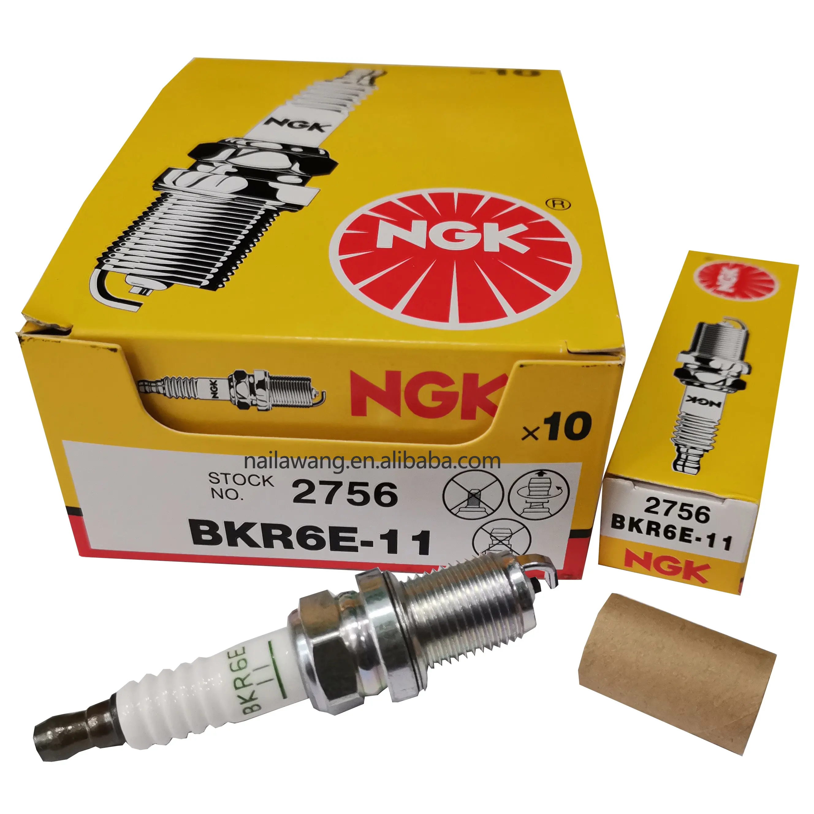 Высокое качество авто запасные части двигателя иридия зажигания в наличии нет 2756 BKR6E-11 свечи зажигания для автомобиля SUZUKI