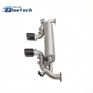 Sistema de escape Catback con válvulas de acero inoxidable T304 para Porsche 911 991/991.1 GT3 3.8l 475 - Product Image 5