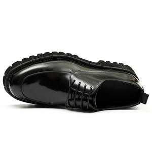 Zapatos de Cuero para Hombre, Impermeables, Transpirables, Elegantes, Formales, Casuales, de Talla Grande, con Aumento de Altura - Product Image 4